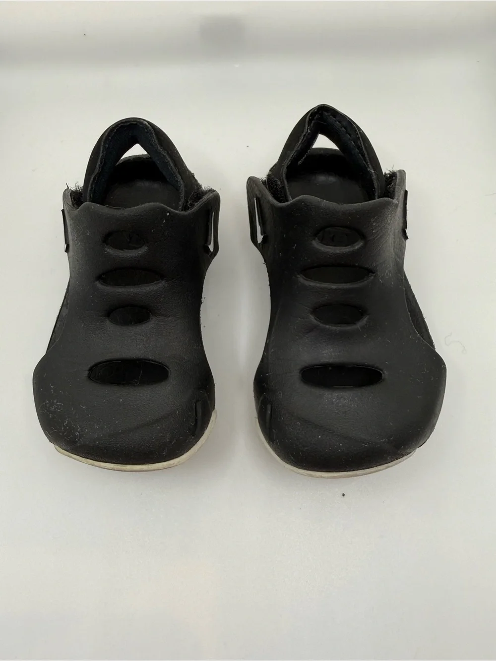 Nike Kids Black Closed-Toe Water Sandals
